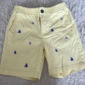 Janie Jack Boys Embroidered Shorts Size 6